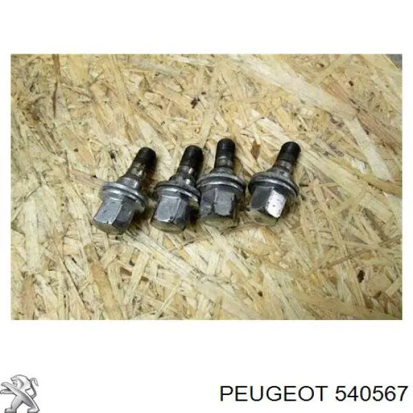 Parafuso de roda Peugeot/Citroen 540567 preço, a partir de 6,44 USD