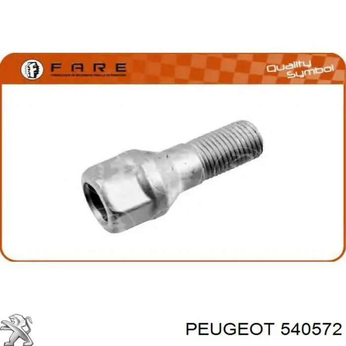Parafuso de roda Peugeot/Citroen 540572 preço, a partir de 2,27 USD