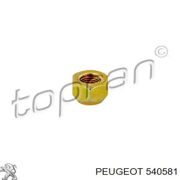 Porca de roda 540581 Peugeot/Citroen