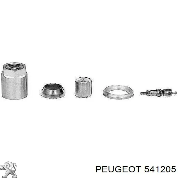 Fixação de sensor de pressão de ar nos pneus Peugeot/Citroen 541203 preço, a partir de 5,83 USD