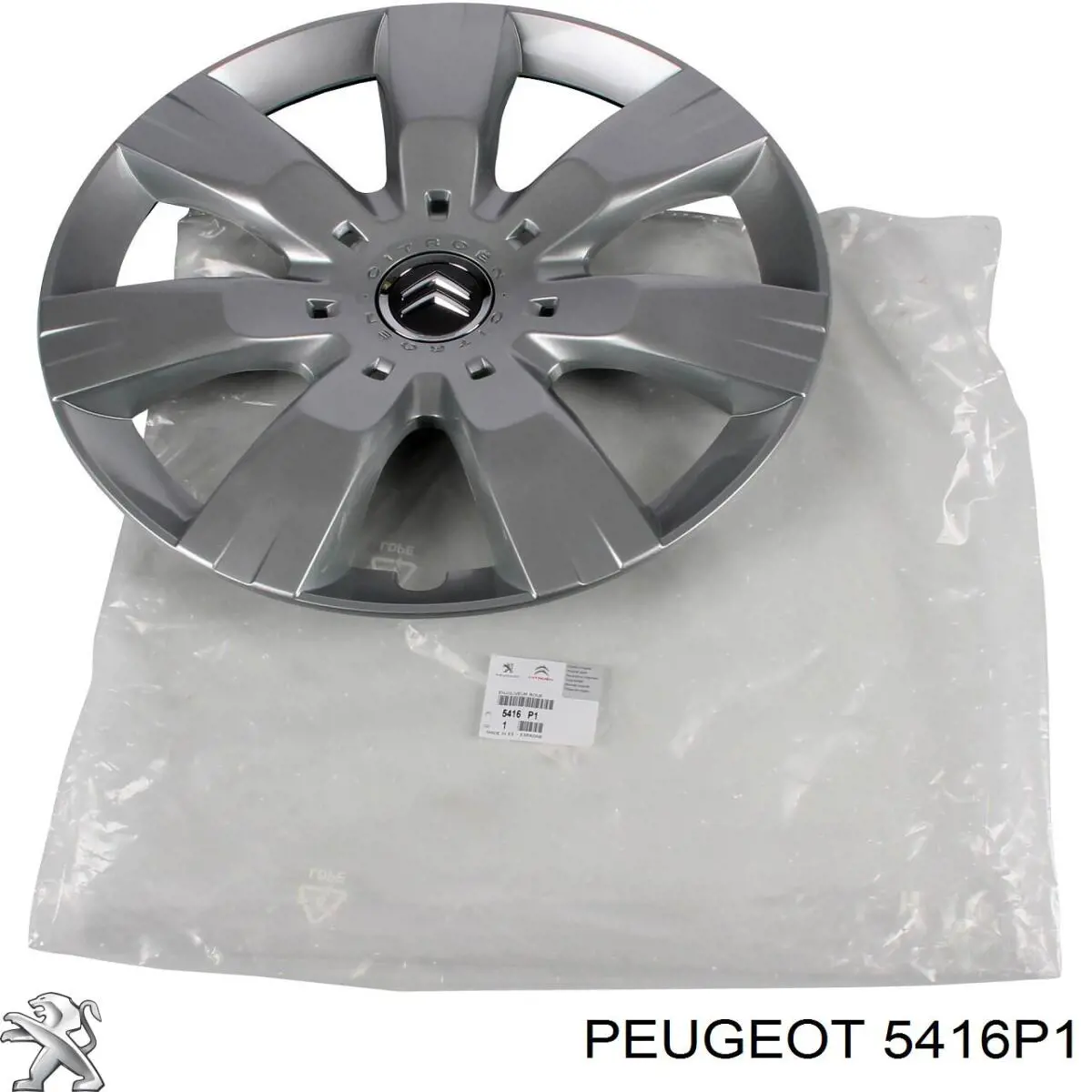 5416P1 Peugeot/Citroen Coberta de disco de roda