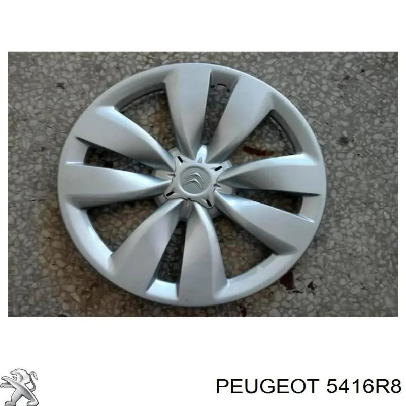 5416R8 Peugeot/Citroen Coberta de disco de roda