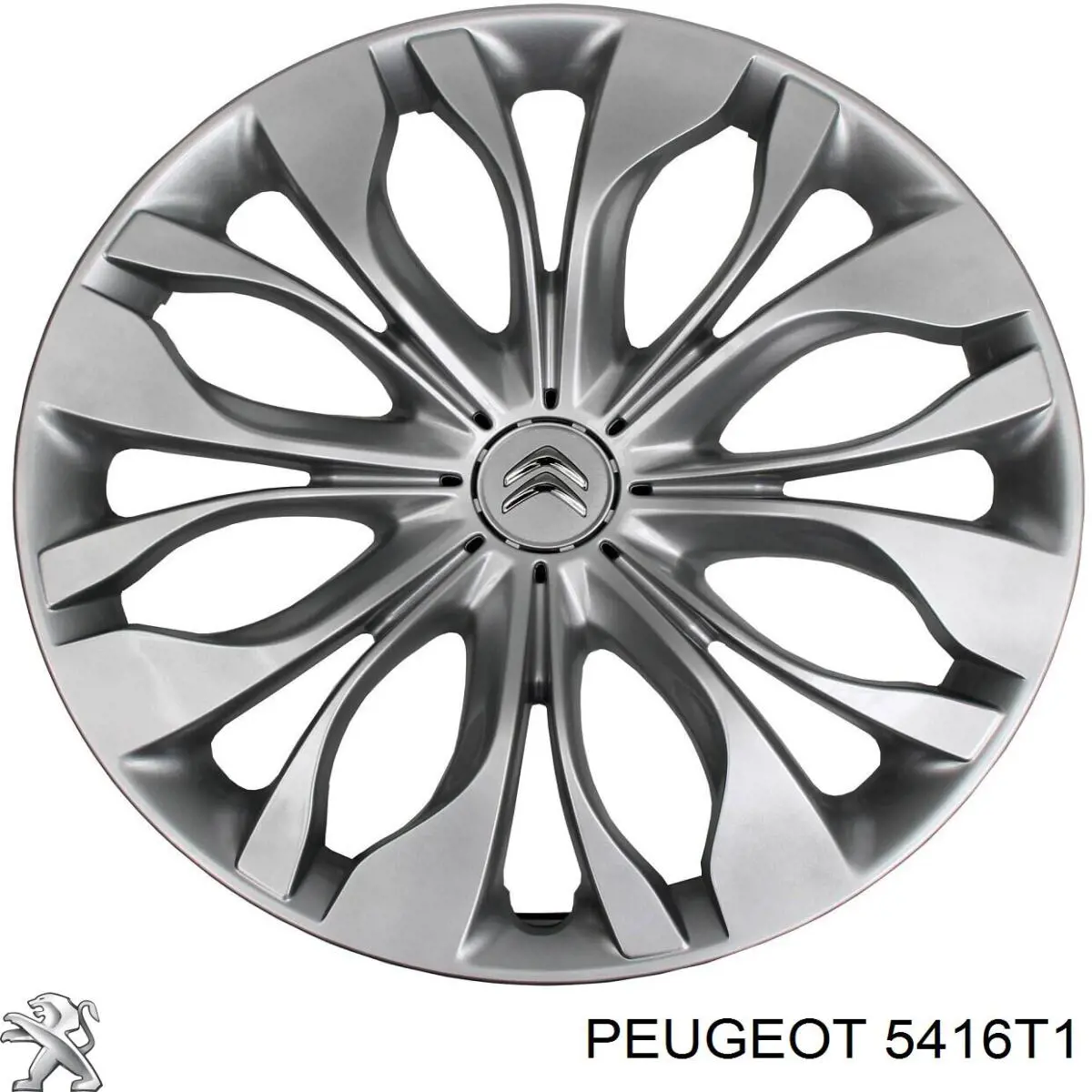 5416T1 Peugeot/Citroen Coberta de disco de roda