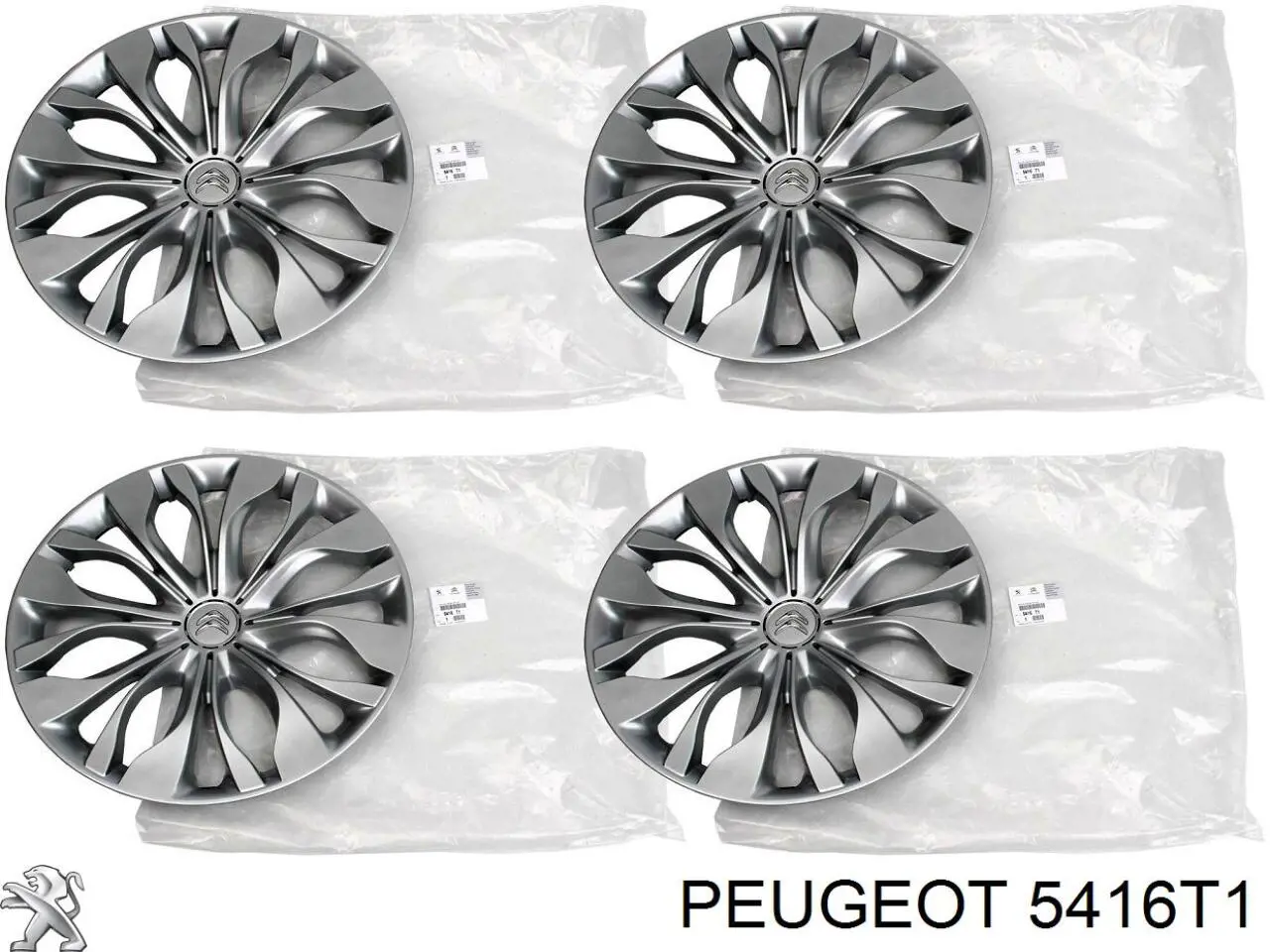 Coberta de disco de roda 5416T1 Peugeot/Citroen