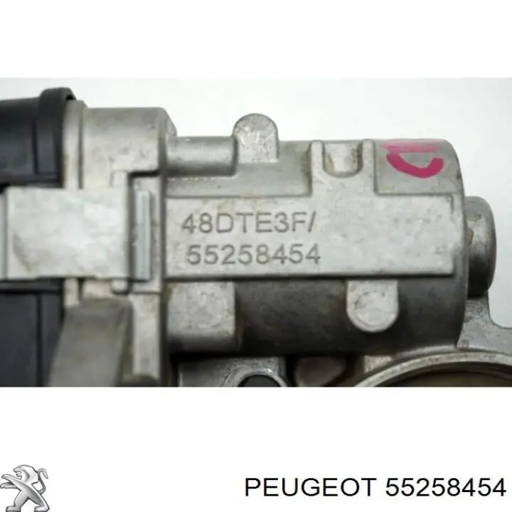 55258454 Chrysler Válvula de borboleta montada