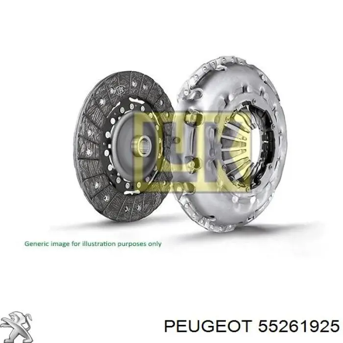55261926 Fiat/Alfa/Lancia Kit de embraiagem (3 peças)