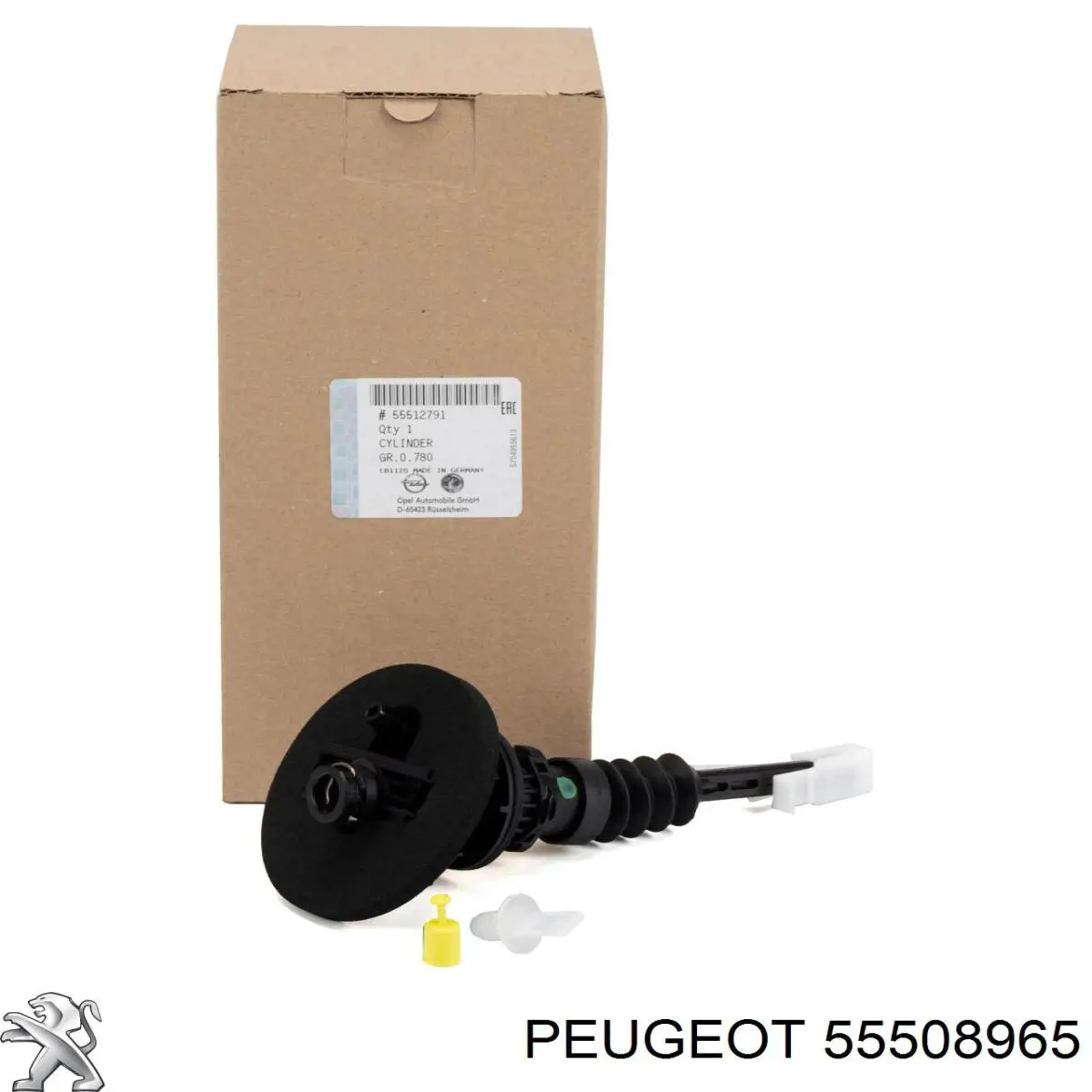 Cilindro de trabalho de embraiagem Peugeot/Citroen 55508965