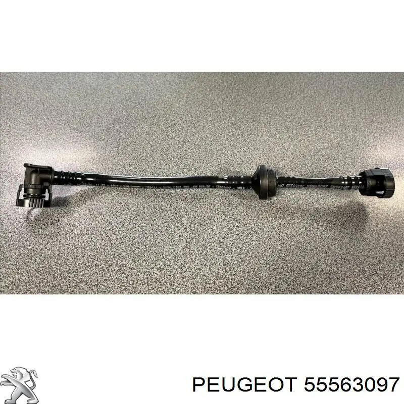 Cano derivado de ventilação de cárter (de separador de óleo) 55563097 Opel