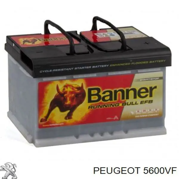 Compre 5600VF Peugeot/Citroen Bateria recarregável (PILHA)