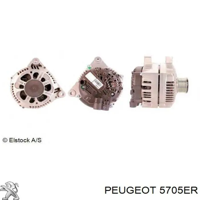 5705ER Peugeot/Citroen Gerador