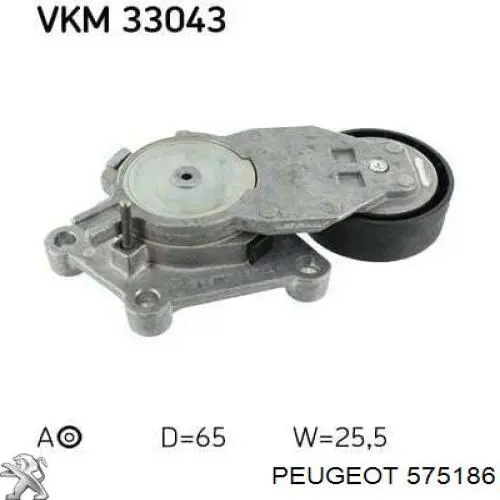 Reguladora de tensão da correia de transmissão Peugeot/Citroen 575186 preço, a partir de 47,67 USD