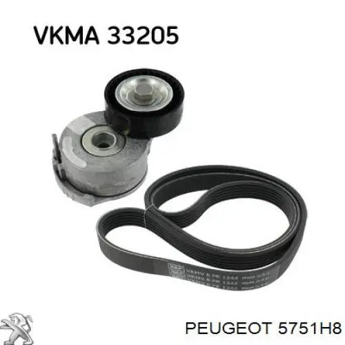 Reguladora de tensão da correia de transmissão Peugeot/Citroen 5751H8 preço, a partir de 49,01 USD