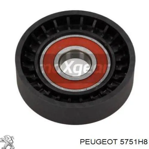 Compre 5751H8 Peugeot/Citroen Reguladora de tensão da correia de transmissão