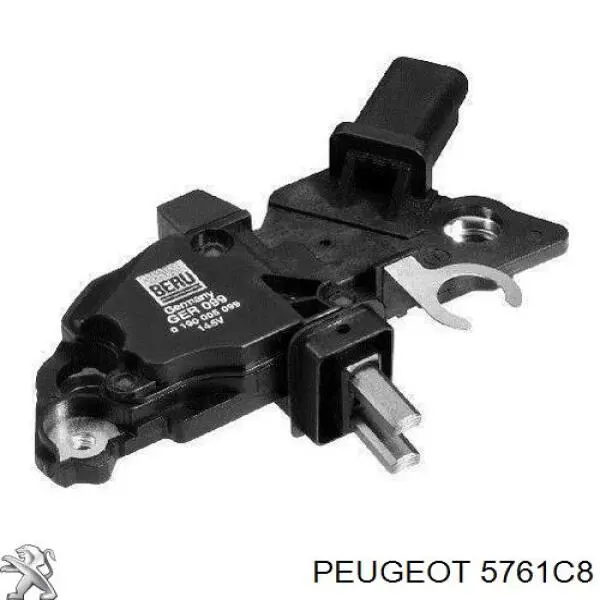 5761C8 Peugeot/Citroen Relê-regulador do gerador (relê de carregamento)