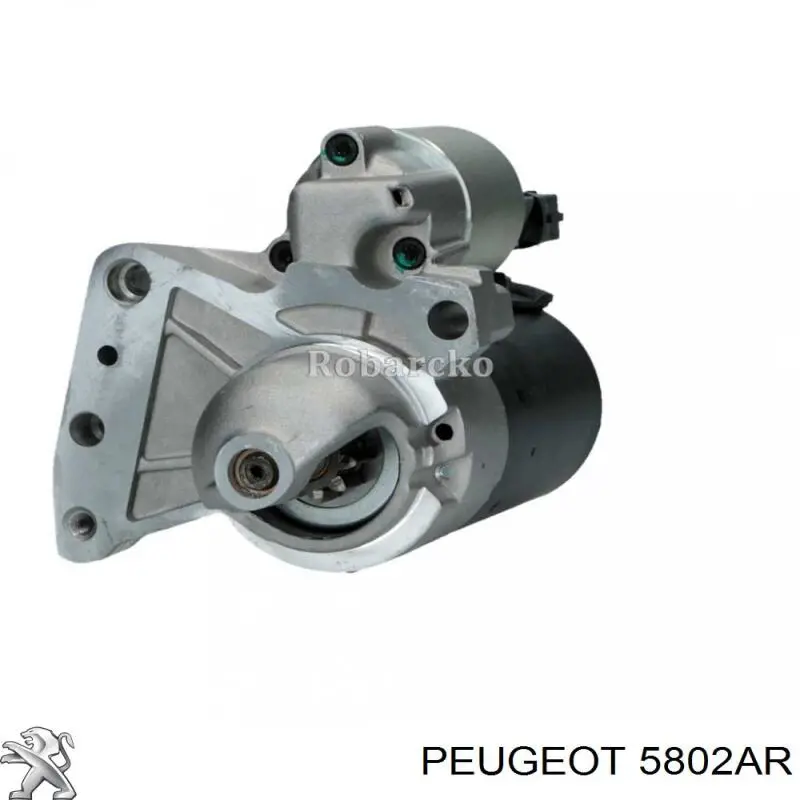 Motor de arranco Peugeot/Citroen 5802AR preço, a partir de 62,99 USD