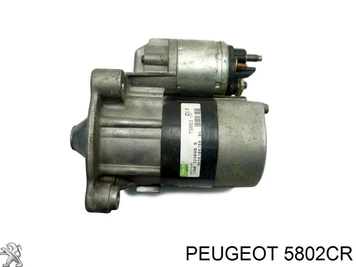 5802CR Peugeot/Citroen Motor de arranco