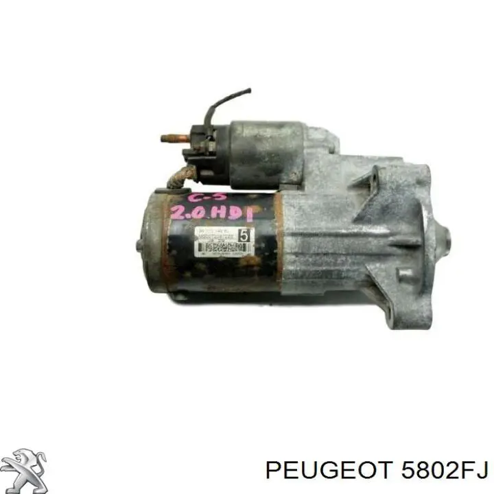 Motor de arranco Peugeot/Citroen 5802FJ preço, a partir de 62,99 USD
