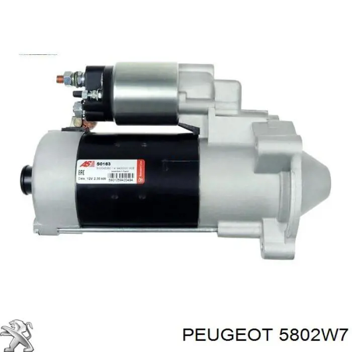 Motor de arranco Peugeot/Citroen 5802W7 preço, a partir de 70,64 USD
