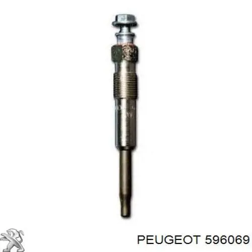 596069 Peugeot/Citroen Vela de incandescência