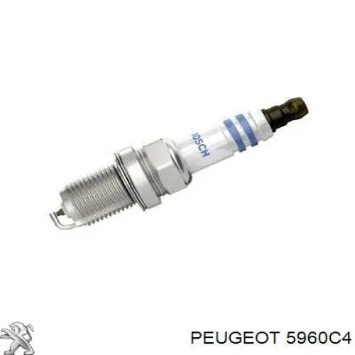 Compre 5960C4 Peugeot/Citroen Vela de ignição