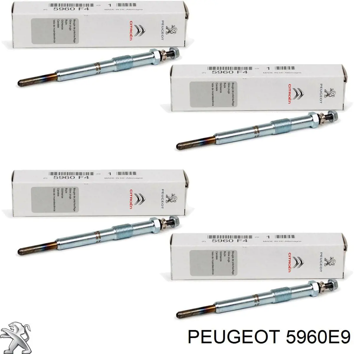 Vela de incandescência Peugeot/Citroen 5960E9 preço, a partir de 13,47 USD