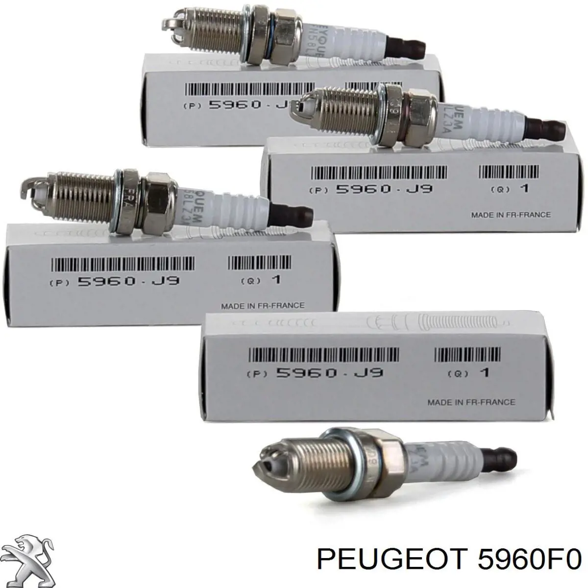 Compre 5960F0 Peugeot/Citroen Vela de ignição