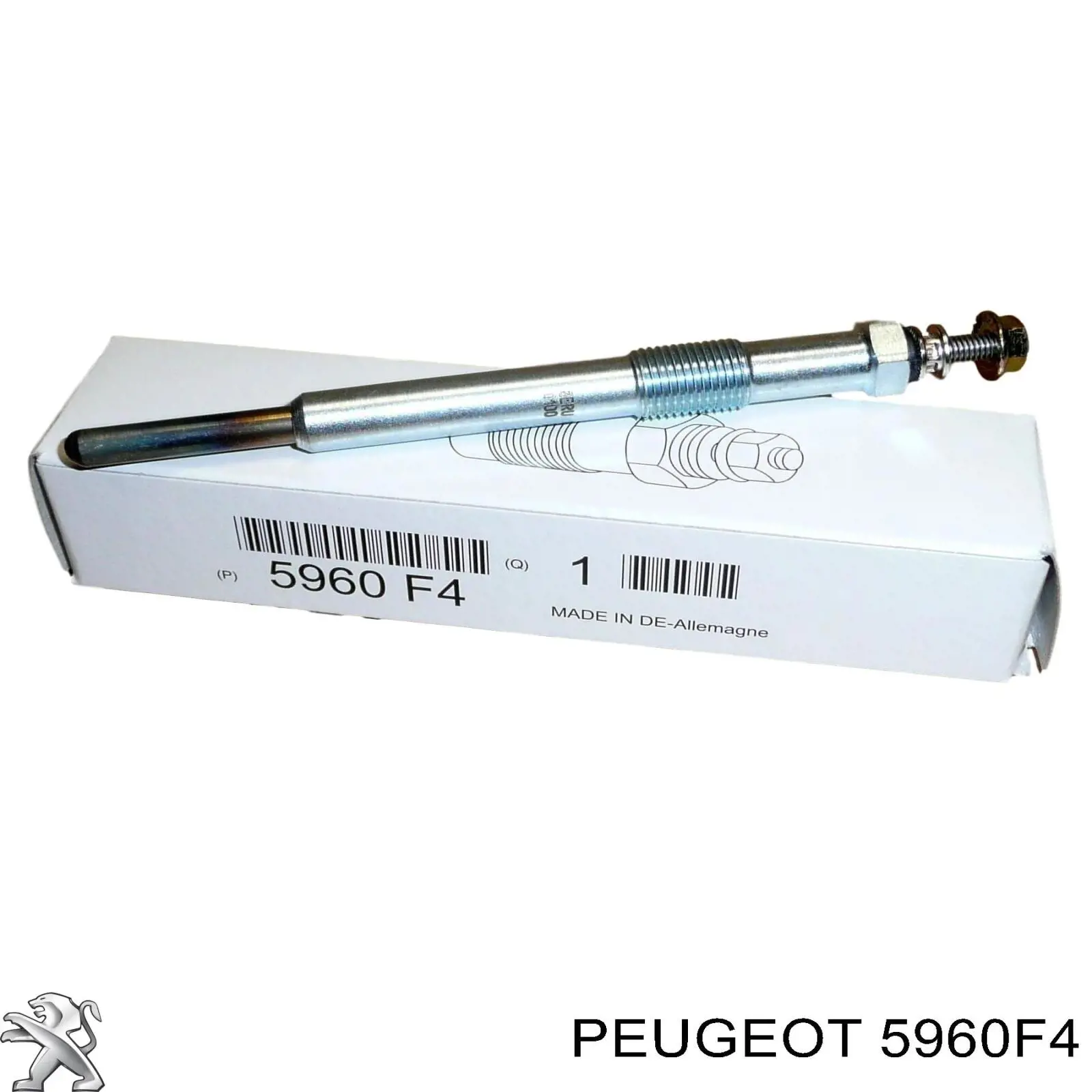 5960F4 Peugeot/Citroen Vela de incandescência