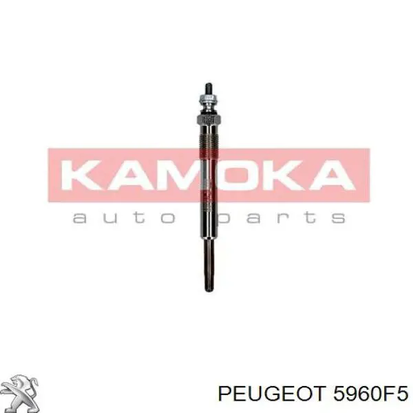 5960F5 Peugeot/Citroen Vela de incandescência