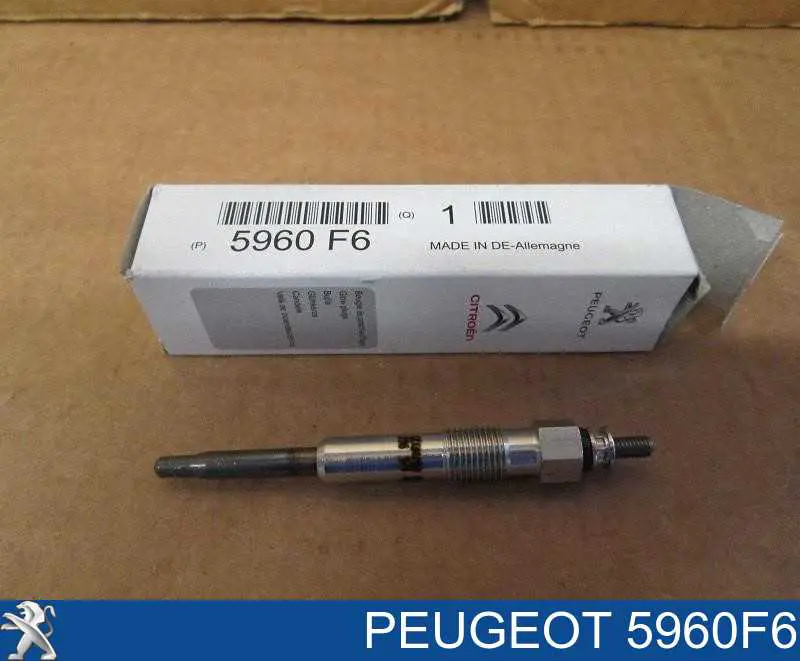 5960F6 Peugeot/Citroen Vela de incandescência