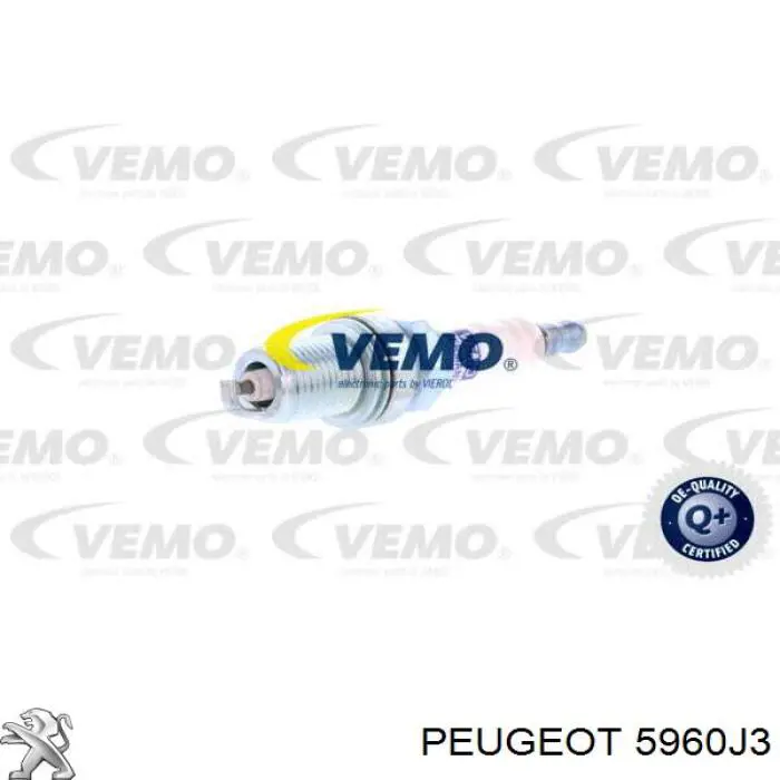 Compre 5960J3 Peugeot/Citroen Vela de ignição