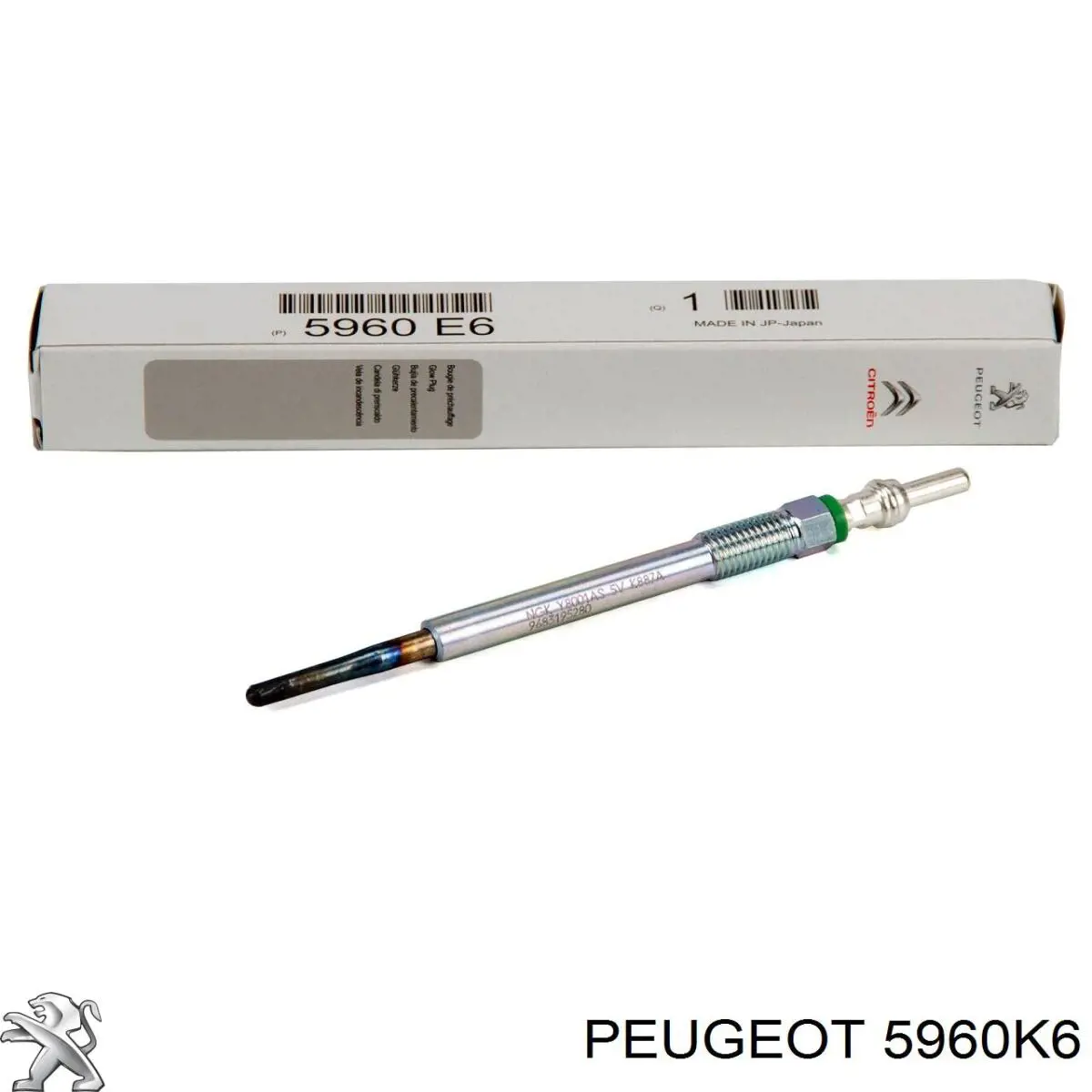 5960K6 Peugeot/Citroen Vela de incandescência