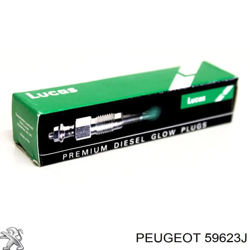 Vela de incandescência Peugeot/Citroen 59623J preço, a partir de 12,81 USD