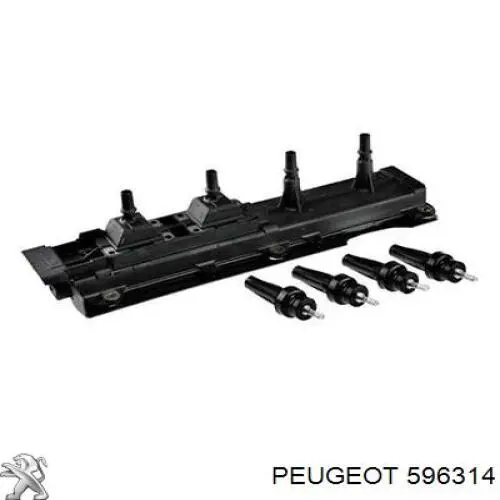 Compre 596314 Peugeot/Citroen Ponta da vela de ignição
