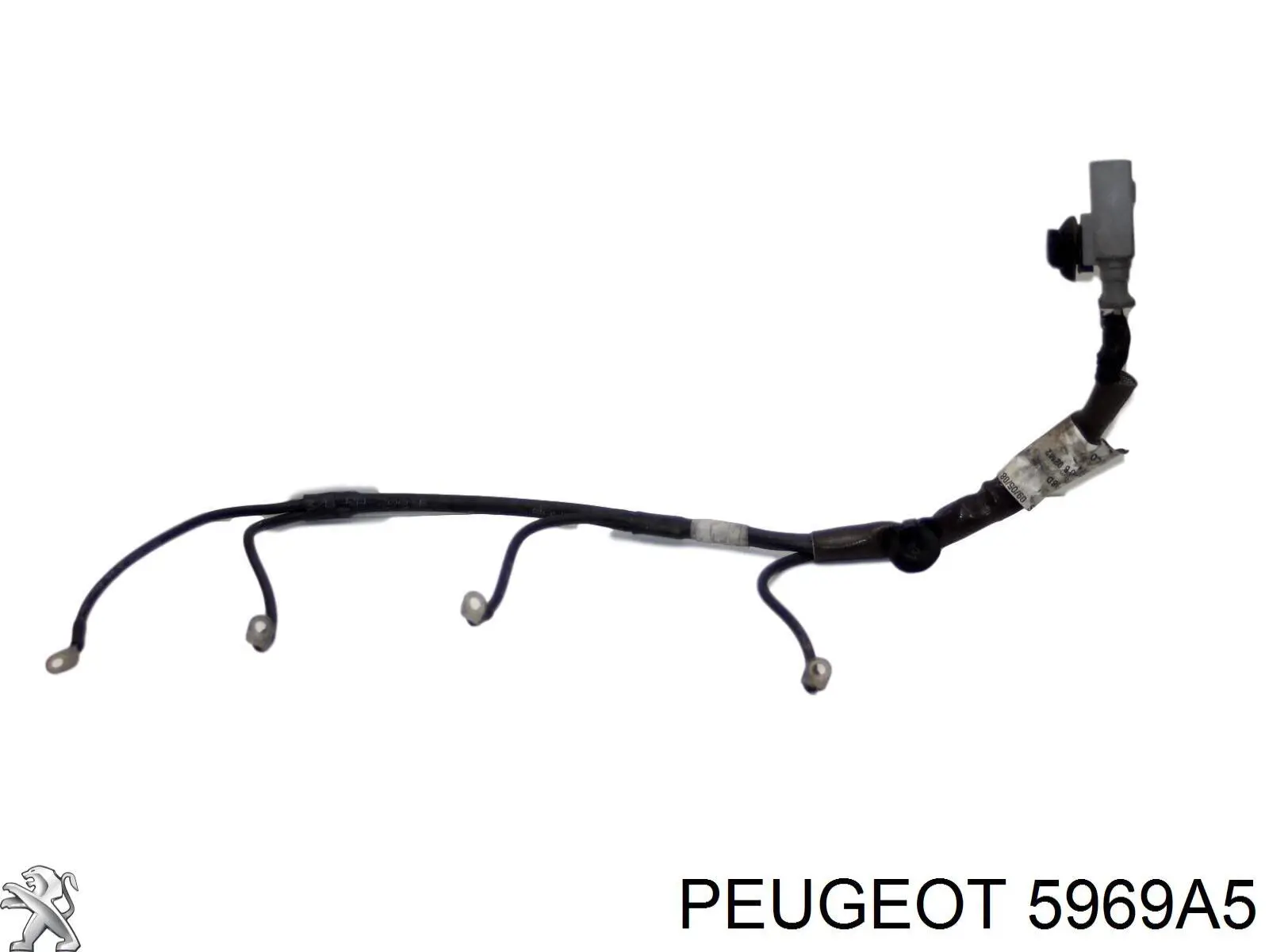 5969A5 Peugeot/Citroen Fio das velas de incandescência