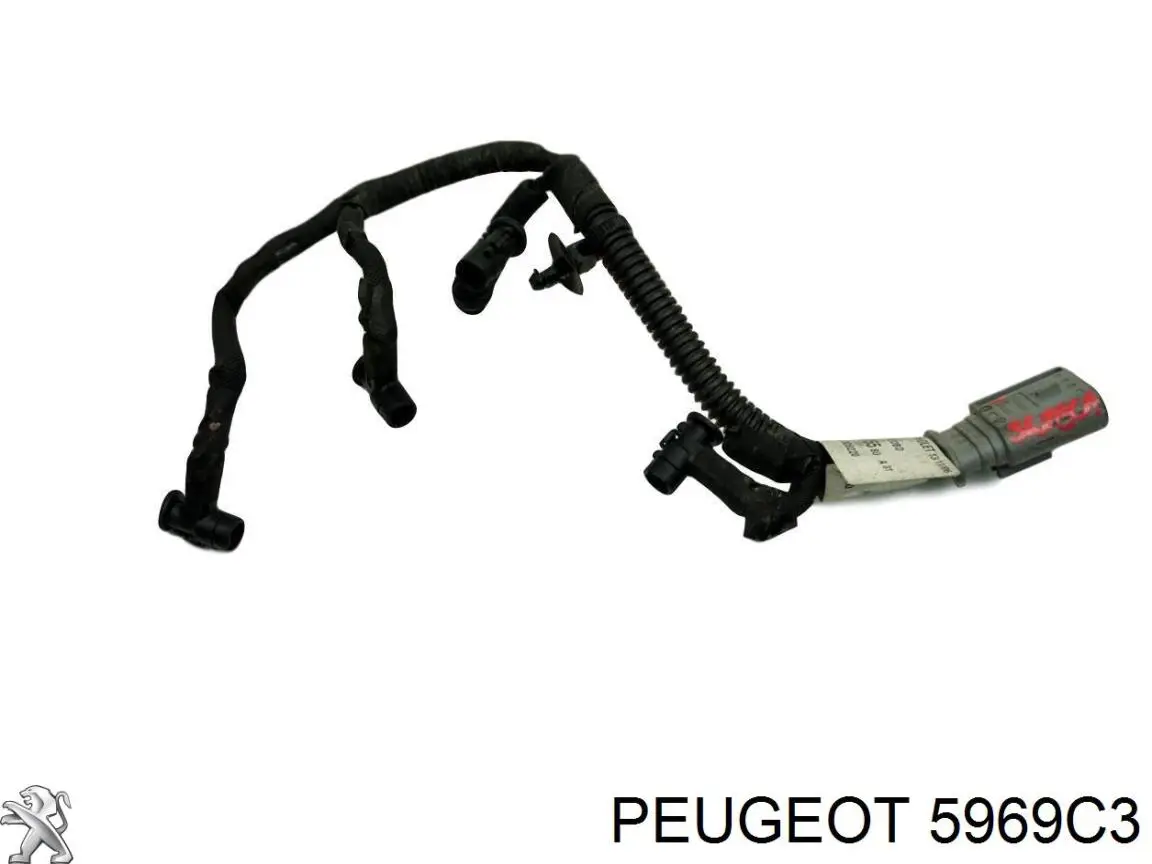 Fio das velas de incandescência Peugeot/Citroen 5969C3 preço, a partir de 91,78 USD