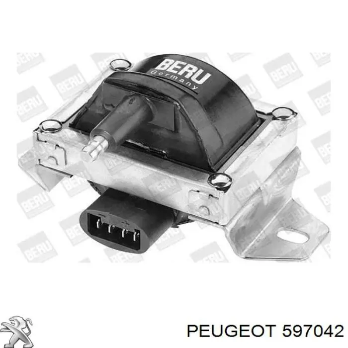Bobina de ignição Peugeot/Citroen 597042 preço, a partir de 37,46 USD