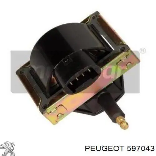 Bobina de ignição Peugeot/Citroen 597043 preço, a partir de 37,52 USD
