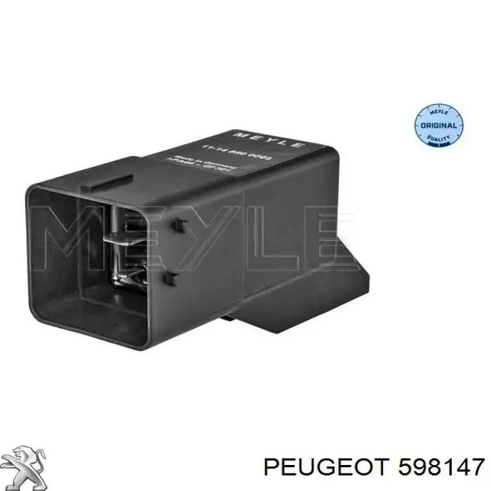 Relê das velas de incandescência Peugeot/Citroen 598147 preço, a partir de 27,29 USD