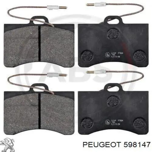 Compre 598147 Peugeot/Citroen Relê das velas de incandescência