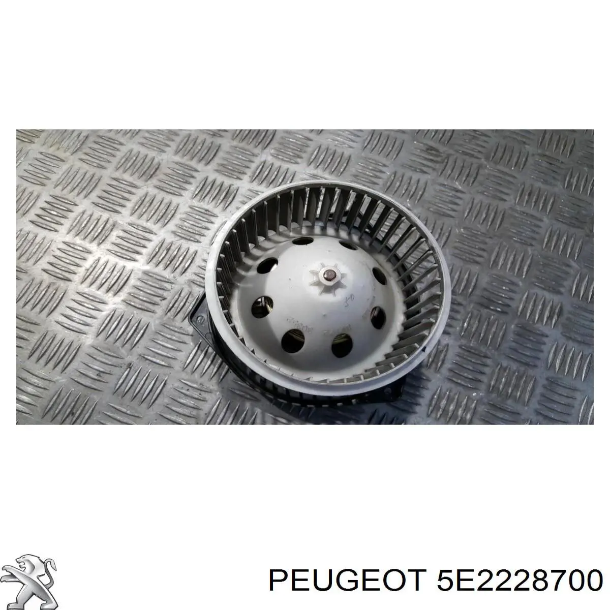 Motor de ventilador de forno (de aquecedor de salão) 5E2228700 Peugeot/Citroen