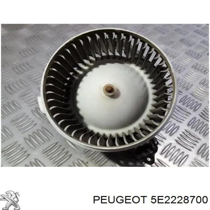 Motor de ventilador de forno (de aquecedor de salão) 5E2228700 Peugeot/Citroen