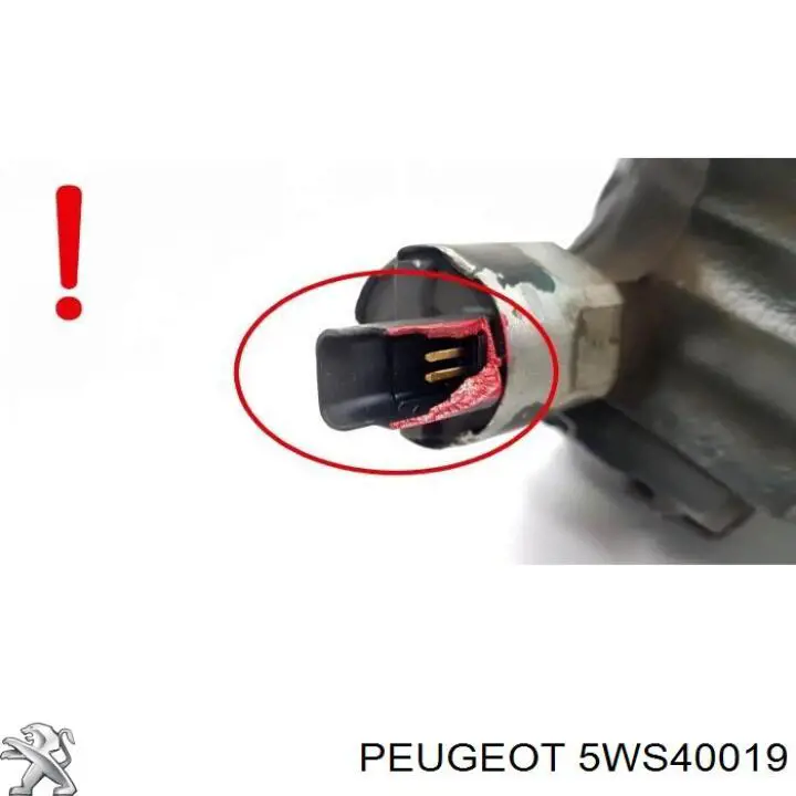 5WS40019 Peugeot/Citroen Bomba de combustível de pressão alta
