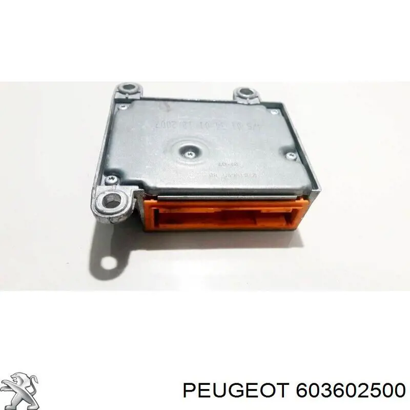 603602500 Peugeot/Citroen Módulo processador de controlo da bolsa de ar (Centralina eletrônica AIRBAG)