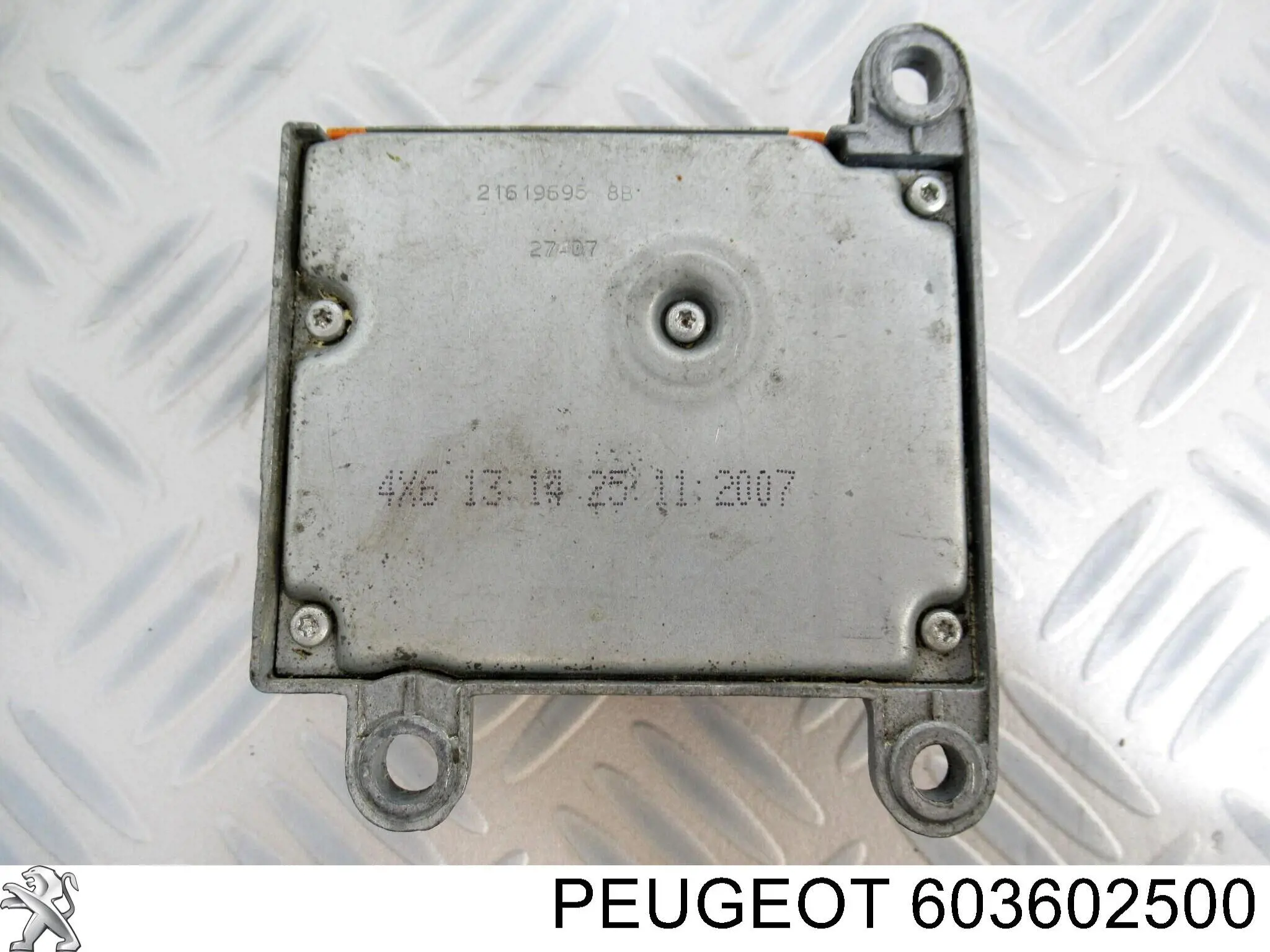 Compre 603602500 Peugeot/Citroen Módulo processador de controlo da bolsa de ar (Centralina eletrônica AIRBAG)