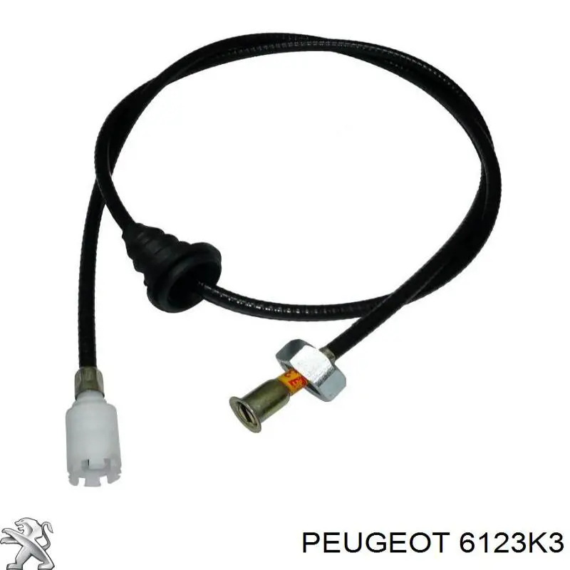 Compre 6123K3 Peugeot/Citroen Cabo de acionamento de velocímetro