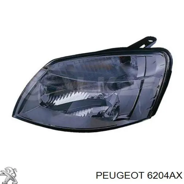 6204AX Peugeot/Citroen Luz esquerda