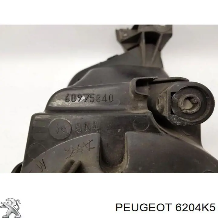 Luz esquerda Peugeot/Citroen 6204K5