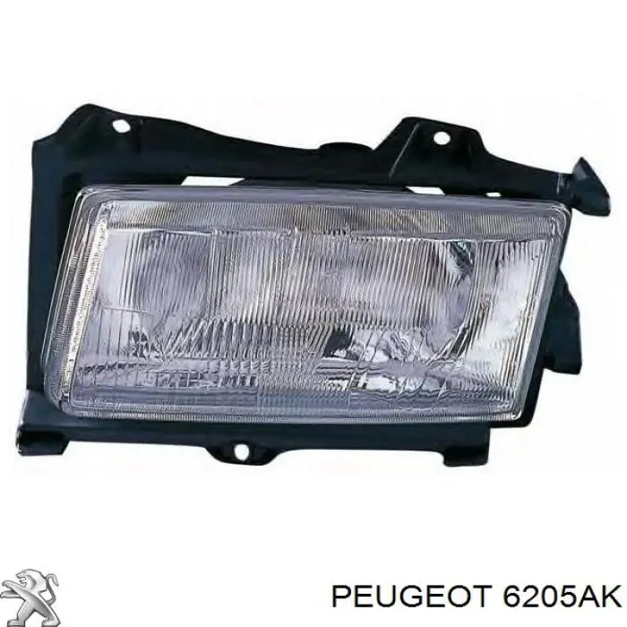 6205AK Peugeot/Citroen Luz direita