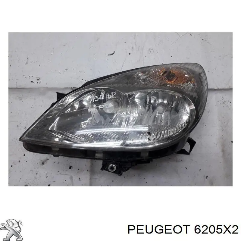 Luz direita Peugeot/Citroen 6205X2 preço, a partir de 66,40 USD