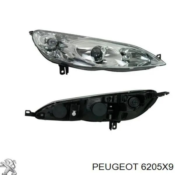 620659 Peugeot/Citroen Luz direita